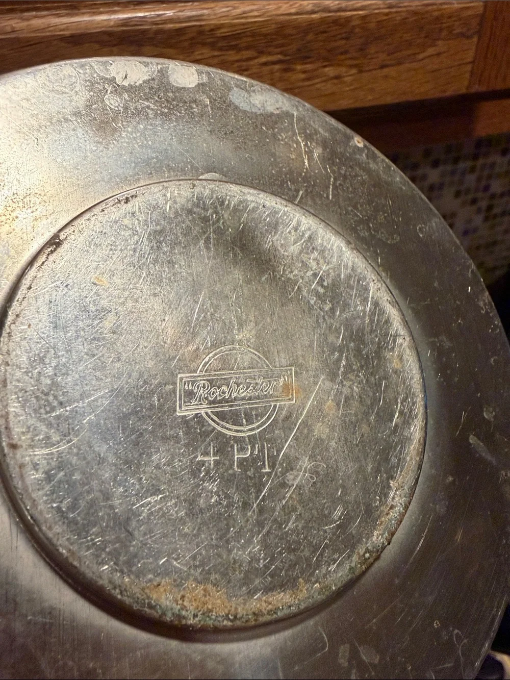 Vintage Antique Rochester Stamping Co 4 Pt Coffee Percolator Pot